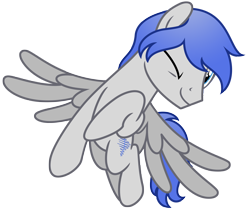 Size: 7770x6634 | Tagged: safe, artist:estories, imported from derpibooru, oc, oc:music wave, pegasus, pony, absurd resolution, male, one eye closed, simple background, solo, solo male, stallion, transparent background, vector, wink