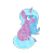 Size: 300x300 | Tagged: safe, artist:enigmadoodles, idw, imported from derpibooru, radiant hope, crystal pony, pony, crystallized, simple background, solo, transparent background