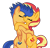 Size: 846x813 | Tagged: safe, artist:gmaplay, imported from derpibooru, flash sentry, sunset shimmer, pegasus, pony, unicorn, female, flashimmer, kissing, male, mare, shipping, simple background, solo, stallion, straight, transparent background