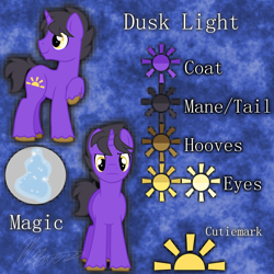 Size: 2000x2000 | Tagged: safe, imported from derpibooru, oc, oc:dusk light, reference sheet