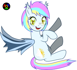 Size: 2998x2751 | Tagged: safe, artist:kyoshyu, imported from derpibooru, oc, oc only, oc:eclaircie clearing, bat pony, pony, female, goggles, high res, mare, simple background, solo, transparent background, vector