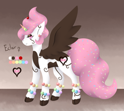 Size: 1481x1327 | Tagged: safe, artist:dreepymom, artist:the-dreepy-mom, imported from derpibooru, oc, oc only, oc:élcair, alicorn, pony, female, mare, solo