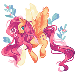 Size: 2000x2000 | Tagged: safe, artist:milidrawstuff, imported from derpibooru, fluttershy, pegasus, pony, abstract background, blushing, cute, daaaaaaaaaaaw, female, high res, mare, shyabetes, smiling, solo, spread wings, wings
