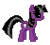 Size: 106x95 | Tagged: safe, artist:pagiepoppie12345, imported from derpibooru, twilight sparkle, pony, unicorn, .exe, 8-bit, evil, evil twilight, fanart, female, pixel art, rainbow.exe, recolor, simple background, solo, transparent background, unicorn twilight, vector