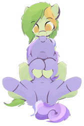 Size: 1346x2000 | Tagged: safe, artist:rhythmpixel, imported from derpibooru, oc, oc only, earth pony, pony, hug