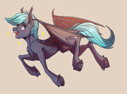 Size: 2938x2158 | Tagged: safe, artist:1an1, imported from derpibooru, oc, oc only, oc:guttatus, bat pony, pony, bat pony oc, bat wings, solo, wings