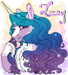 Size: 785x868 | Tagged: safe, alternate version, artist:malinraf1615, imported from derpibooru, izzy moonbow, pony, unicorn, female, g5, grin, mare, markings, one eye closed, raised hoof, simple background, smiling, solo, transparent background, unshorn fetlocks, wink