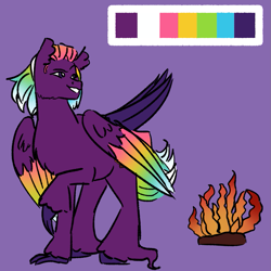 Size: 1063x1063 | Tagged: safe, artist:lieutenantcactus, imported from derpibooru, oc, oc only, hybrid, interspecies offspring, magical lesbian spawn, offspring, parent:princess celestia, parent:queen novo, parents:novolestia, solo