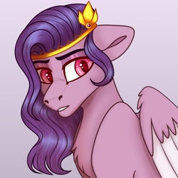 Size: 1920x1920 | Tagged: safe, artist:moonart, imported from derpibooru, pipp petals, pegasus, pony, adorapipp, bust, chest fluff, cute, floppy ears, g5, pipp, portrait, solo