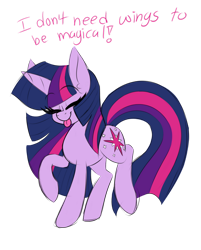 Size: 1280x1595 | Tagged: safe, artist:ladylullabystar, imported from derpibooru, twilight sparkle, pony, unicorn, :p, eyes closed, simple background, solo, tongue out, transparent background, unicorn twilight