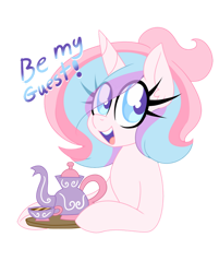 Size: 1280x1595 | Tagged: safe, artist:ladylullabystar, imported from derpibooru, oc, oc only, oc:lullaby star, pony, female, mare, simple background, solo, teapot, transparent background