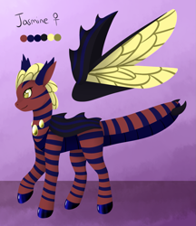 Size: 1089x1261 | Tagged: safe, artist:dreepymom, artist:the-dreepy-mom, imported from derpibooru, oc, oc only, oc:jasmine, changedling, changeling, female, solo