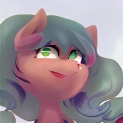 Size: 1024x1024 | Tagged: safe, artist:thisponydoesnotexist, imported from derpibooru, pony, ai content, ai generated, faic, generator:thisponydoesnotexist, neural network, simple background, solo