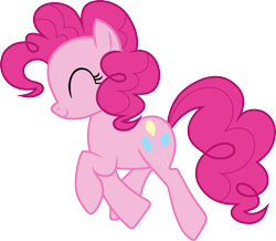 Size: 1152x1006 | Tagged: safe, artist:dash-o-salt, imported from derpibooru, pinkie pie, pony, happy, prancing, simple background, smiling, solo, transparent background