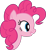 Size: 2351x2550 | Tagged: safe, artist:dash-o-salt, imported from derpibooru, pinkie pie, earth pony, pony, avatar, head shot, looking ahead, looking forward, simple background, smiling, solo, transparent background