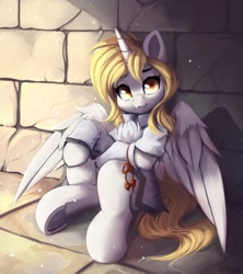 Size: 1936x2181 | Tagged: safe, artist:hitbass, imported from derpibooru, oc, oc only, oc:star nai, alicorn, pony, alicorn oc, female, horn, mare, solo, wings