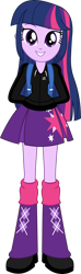 Size: 1024x3457 | Tagged: safe, artist:edy_january, edit, imported from derpibooru, vector edit, twilight sparkle, alicorn, human, equestria girls, adidas, adidas tracksuit, backpack, clothes, cyrillic, female, gopnik, hardbass, humanized, jacket, looking at you, russia, russian, skirt, slav, smiling, smiling at you, solo, sweatshirt, twilight sparkle (alicorn), vector