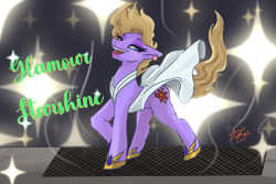 Size: 1772x1181 | Tagged: safe, artist:shacy's pagelings, imported from derpibooru, oc, oc only, oc:glamour starshine, earth pony, pony, solo