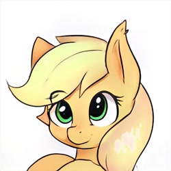 Size: 1024x1024 | Tagged: safe, artist:thisponydoesnotexist, imported from derpibooru, earth pony, pony, ai content, ai generated, generator:thisponydoesnotexist, neural network, not applejack, simple background, solo, white background