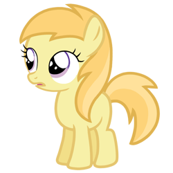Size: 768x768 | Tagged: source needed, safe, artist:supermario64fan, imported from derpibooru, noi, earth pony, pony, simple ways, dissatisfied, female, filly, simple background, transparent background, vector