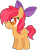 Size: 836x1139 | Tagged: safe, artist:otakuchicky1, imported from derpibooru, oc, oc only, oc:sweet tango, earth pony, pony, cute, female, filly, ocbetes, offspring, parent:apple bloom, parent:tender taps, parents:tenderbloom, simple background, solo, transparent background, watermark