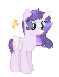 Size: 2752x3568 | Tagged: safe, artist:nakotl, imported from derpibooru, oc, oc only, alicorn, pony, female, magical lesbian spawn, mare, offspring, parent:princess celestia, parent:twilight sparkle, parents:twilestia, simple background, solo, transparent background