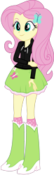 Size: 1024x3306 | Tagged: safe, artist:edy_january, edit, imported from derpibooru, vector edit, fluttershy, equestria girls, adidas, adidas tracksuit, clothes, cyrillic, gopnik, hardbass, jacket, russia, russian, slav, smiling, solo, vector