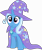 Size: 5000x5902 | Tagged: safe, artist:n0kkun, imported from derpibooru, trixie, pony, cape, clothes, cute, diatrixes, hat, simple background, solo, transparent background, trixie's cape, trixie's hat, vector