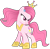 Size: 1401x1360 | Tagged: safe, artist:muhammad yunus, artist:tanahgrogot, imported from derpibooru, oc, oc only, oc:annisa trihapsari, earth pony, pony, series:the return of annisa, angry, base used, earth pony oc, female, hair, hairstyle, jewelry, mare, pink body, pink hair, princess, regalia, royal guard, simple background, solo, transparent background, unamused, vector