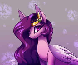 Size: 3000x2500 | Tagged: safe, artist:celes-969, artist:spirit-fire360, imported from derpibooru, pipp petals, pegasus, pony, abstract background, adorapipp, cute, female, g5, high res, looking at you, mare, pipp, red eyes, red-eyed pipp, signature, smiling, solo