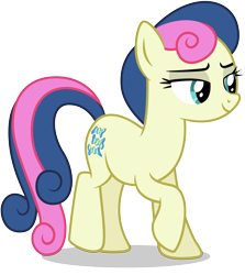 Size: 3612x4056 | Tagged: safe, artist:illumnious, imported from derpibooru, bon bon, sweetie drops, earth pony, pony, female, lidded eyes, mare, raised hoof, simple background, solo, transparent background, vector
