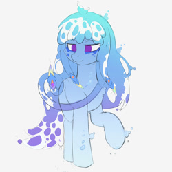 Size: 2000x2000 | Tagged: safe, artist:neverend, imported from derpibooru, oc, oc only, earth pony, pony, female, mare, simple background, solo, white background