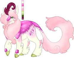 Size: 1173x915 | Tagged: safe, artist:velnyx, imported from derpibooru, oc, oc only, oc:marshmallow fluff, kirin, female, simple background, solo, transparent background