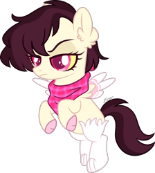 Size: 2063x2303 | Tagged: safe, artist:kurosawakuro, imported from derpibooru, oc, oc only, hybrid, base used, female, interspecies offspring, offspring, parent:discord, parent:fluttershy, parents:discoshy, simple background, solo, transparent background
