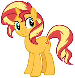 Size: 7050x7300 | Tagged: safe, artist:andoanimalia, imported from derpibooru, sunset shimmer, pony, unicorn, equestria girls, equestria girls series, forgotten friendship, cute, female, mare, shimmerbetes, simple background, solo, transparent background, vector
