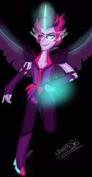 Size: 997x1920 | Tagged: safe, artist:jenna56, imported from derpibooru, sci-twi, twilight sparkle, equestria girls, friendship games, black background, dark shine, dusk shine, equestria guys, male, midnight sparkle, rule 63, sci-dusk, simple background, solo