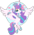 Size: 2512x2544 | Tagged: safe, artist:interstellar-quartz, imported from derpibooru, princess flurry heart, pony, older, older flurry heart, solo