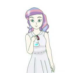 Size: 1024x1024 | Tagged: safe, artist:wrath-marionphauna, imported from derpibooru, potion nova, human, my little pony: pony life, female, g4.5, humanized, pony life, potion, simple background, solo, transparent background