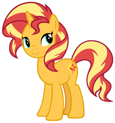 Size: 6950x7450 | Tagged: safe, artist:andoanimalia, imported from derpibooru, sunset shimmer, unicorn, equestria girls, equestria girls series, forgotten friendship, bedroom eyes, female, simple background, transparent background, vector