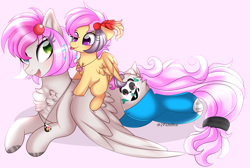 Size: 2596x1740 | Tagged: safe, artist:2pandita, imported from derpibooru, oc, oc only, oc:pandita, oc:tender mist, pegasus, pony, clothes, female, filly, lying down, mare, prone, socks