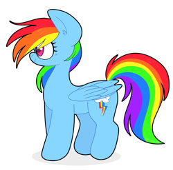 Size: 2105x2080 | Tagged: safe, artist:saveraedae, imported from derpibooru, rainbow dash, pegasus, pony, female, females only, looking forward, shadow, simple background, solo, transparent background