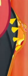 Size: 1545x4095 | Tagged: safe, imported from derpibooru, screencap, sunset shimmer, equestria girls, equestria girls series, rollercoaster of friendship, boobshot, breasts, busty sunset shimmer, clothes, cropped, cutie mark, cutie mark on clothes, geode of empathy, jacket, leather, leather jacket, magical geodes, pictures of chests, transformation