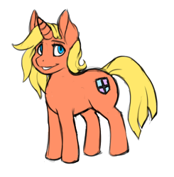 Size: 674x687 | Tagged: safe, artist:royale, imported from derpibooru, oc, oc only, oc:royale deluxe, pony, unicorn, male, solo