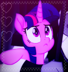 Size: 283x300 | Tagged: safe, edit, edited screencap, imported from derpibooru, screencap, storm king, twilight sparkle, alicorn, pony, my little pony: the movie, :c, cropped, cute, female, frown, heart, icon, mare, profile picture, solo, solo focus, twiabetes, twilight is not amused, twilight sparkle (alicorn), twilight sparkle is not amused, unamused, unimpressed