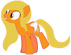 Size: 10388x8000 | Tagged: safe, artist:laszlvfx, artist:pegasski, edit, imported from derpibooru, vector edit, oc, oc only, pegasus, pony, absurd resolution, colored wings, cute, female, grin, high res, mare, multicolored wings, ocbetes, pegasus oc, simple background, smiling, solo, solo female, transparent background, vector, wings