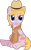 Size: 419x685 | Tagged: safe, artist:pegasski, imported from derpibooru, oc, oc only, oc:whiskey rose, pegasus, pony, fallout equestria, base used, clothes, cowboy hat, eyelashes, female, hat, mare, pegasus oc, ponified, simple background, sitting, smiling, solo, transparent background, underhoof, vector, wings