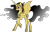 Size: 1600x1024 | Tagged: dead source, safe, artist:doctorxfizzle, imported from derpibooru, daring do, nightmare moon, alicorn, pony, nightmare daring do, race swap, recolor, simple background, solo, transparent background