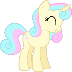 Size: 4000x4011 | Tagged: safe, artist:melisareb, imported from derpibooru, oc, oc only, oc:starshine raspberry, pony, unicorn, absurd resolution, eyes closed, female, inkscape, mare, simple background, smiling, solo, transparent background, vector