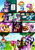 Size: 752x1063 | Tagged: safe, artist:argodaemon, artist:liaaqila, imported from derpibooru, apple bloom, rainbow dash, scootaloo, sweetie belle, twilight sparkle, alicorn, earth pony, pegasus, pony, unicorn, 3d, bandage, bandaged head, bandaged wing, big red button, borderlands, borderlands the pre-sequel, butt, cartoon violence, catapult, chalkboard, clothes, comic, cute, cutealoo, cutie mark crusaders, glasses, heartbeat, i believe i can fly, lab coat, plot, press the button, r. kelly, rapeface, reinterpretation, scared, slapstick, starry eyes, this will end in death, this will end in tears, this will end in tears and/or death, this will end in tears and/or death and/or covered in tree sap, traditional art, twilight sparkle (alicorn), waving, wingding eyes, wings