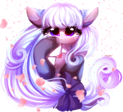 Size: 3606x3291 | Tagged: safe, artist:1fresita, artist:krissstudios, imported from derpibooru, oc, oc only, pony, crying, female, letter, mare, solo